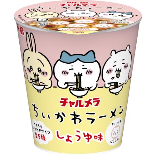 明星食品 チャルメラ ちいかわラーメン しょうゆ味 35g×15個入のサムネイル