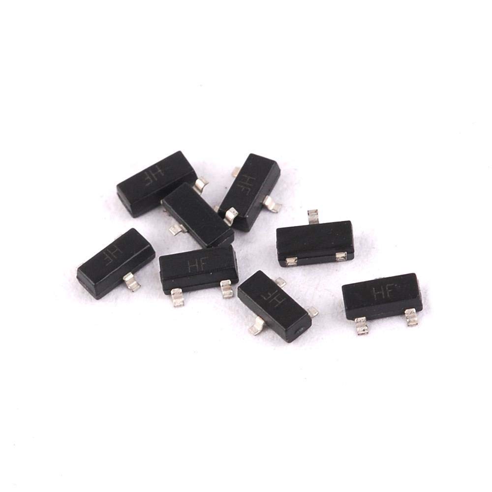 Amazon.co.jp: 100 個 2SC1815 C1815 HF SOT-23 SMD 三極管