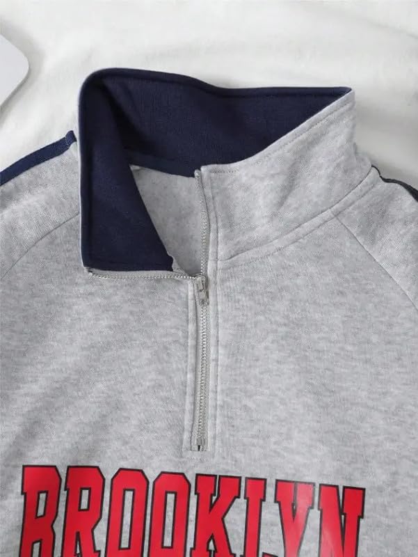 Image of Imsa Moda Men's Collar Chain Cotton Fleece Sweatshirt | Warm Hoodie for Gym, Travel & Casual Winter Wear