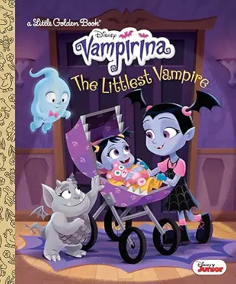 The Littlest Vampire (Disney Junior Vampirina) (Little Golden Book)
