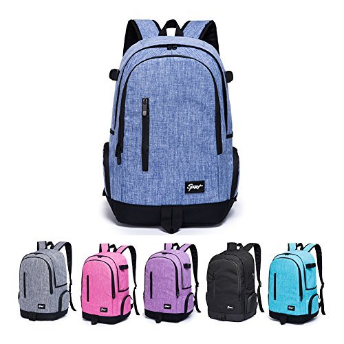 rickyh style School Backpack Travel Bag for Men &amp; Women Lightweight College Back Pack with Laptop Compartmen