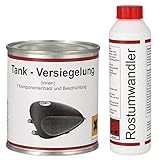 tank entrosten und versiegeln schweiz ✔ Mit dem phosphatierenden Wagner Rostumwandler funktioniert es wirklich – Rost wird sofort gestoppt. Und gleichzeitig wird die von Korrosion zerfressene, poröse Oberflächenstruktur chemisch geheilt – während der Behandlung entsteht eine feste Metalloberfläche, die sich problemlos lackieren, beschichten, verzinnen oder auch verzinken lässt. Völliges Entrosten erübrigt sich!