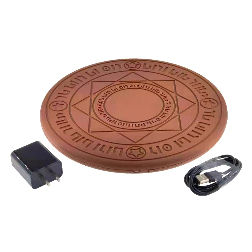 Cargador inalámbrico con Efecto de Sonido, Regalos para niñas, Mujeres, Amigos, familias, para Viajes, Negocios, Trabajo, para Crear, estación de Carga, Almohadilla para múltiples