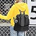 YOUNNE Women Backpack Purses PU Leather Anti-theft Rucksack Waterproof Daypack Casual Shoulder Satchel Bag (Black)