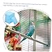 BESPORTBLE 100pcs Bird Cage Liners for Parakeets Conures and Birds Absorbent Non-Woven Fabric Bed Mats Easy Clean