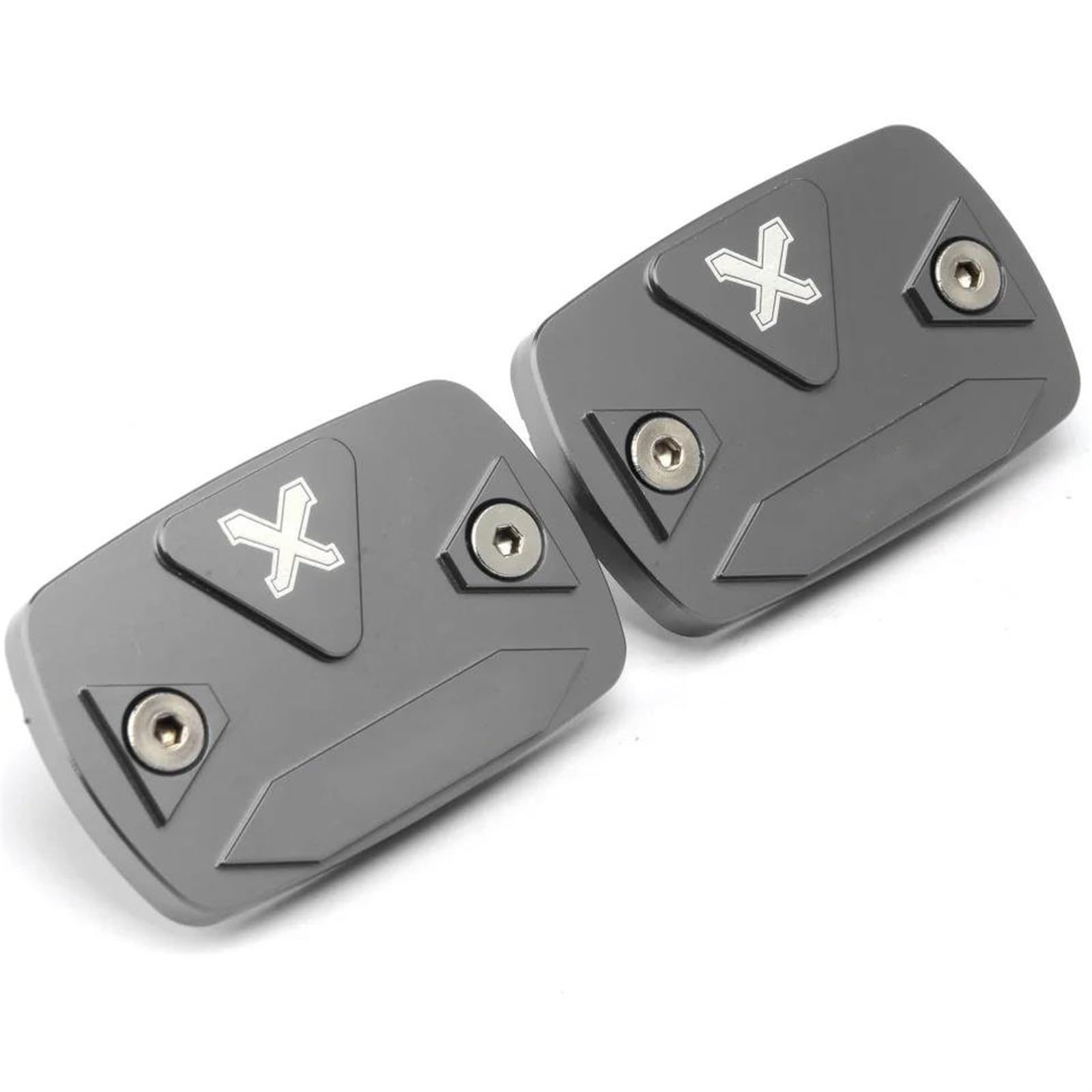 Tapa de tanque de líquido de frenos para Xmax 300 2015-2021 en aluminio titanium 7