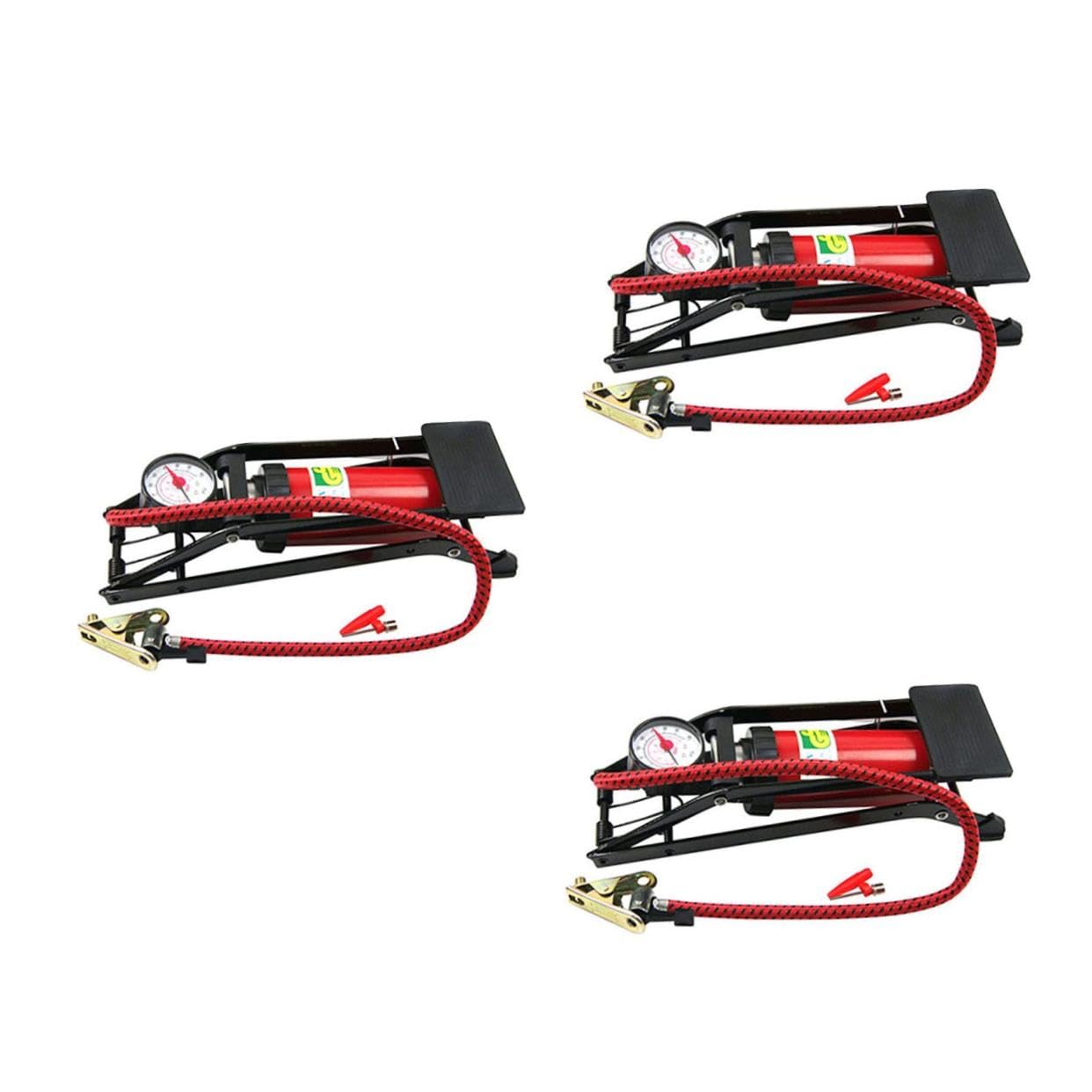 Yardwe Pompa Gonfiabile Portatile per Auto Biciclette e Alta con e Valvole Multifunzionali per Barche Gonfiabili e Letti Inflabili