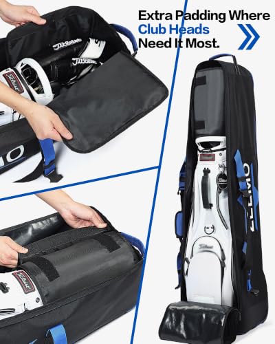 ZEEMO Full-Open Golf Travel Bag