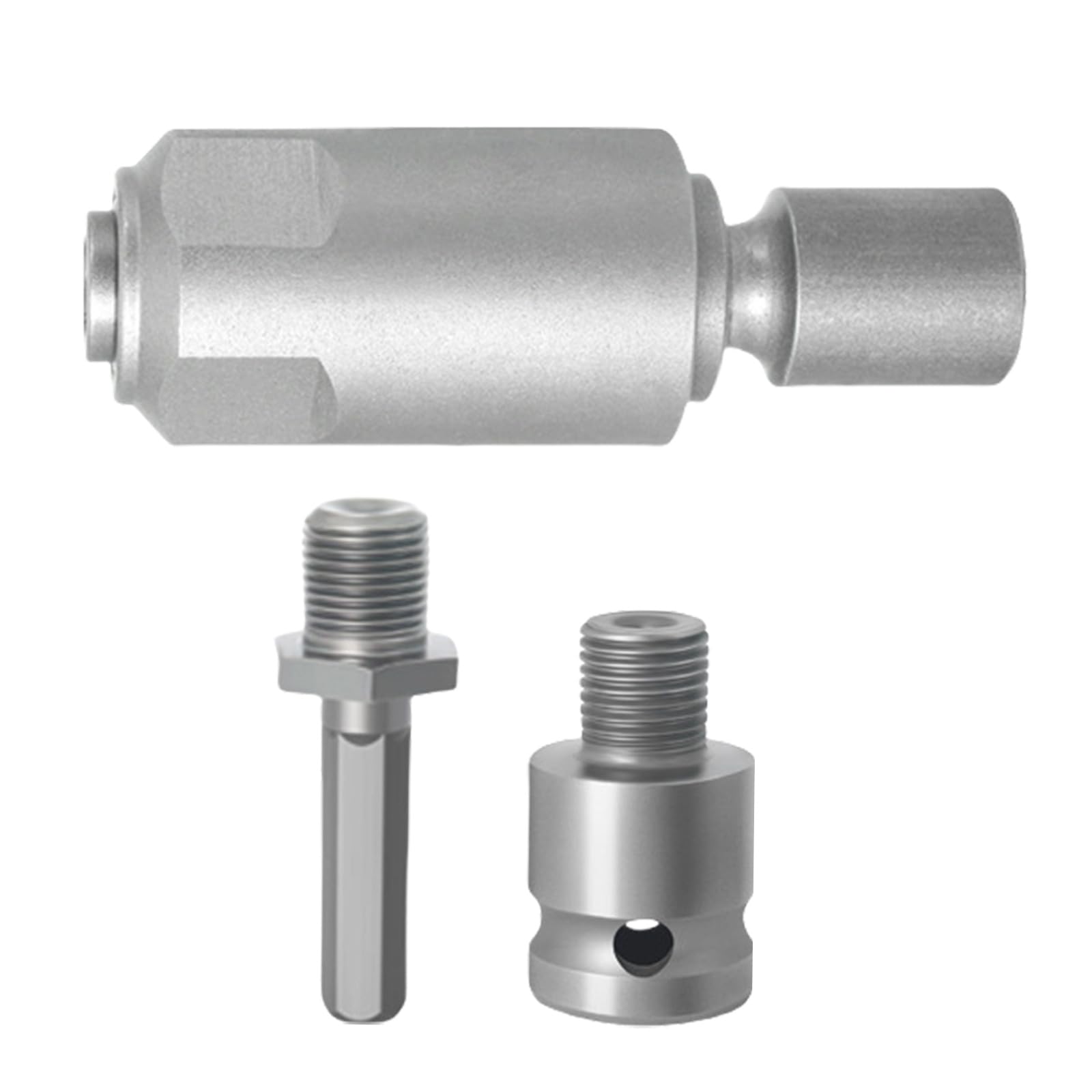 Buxuaaaa Square Handle Impacts Wrench Drill Adapter Round/Square Bit Converters Adapter For Electric Hammer Power Tool Accessories Wrench Drill Attachment