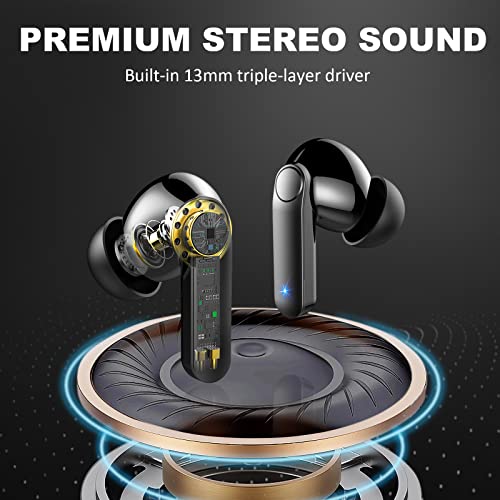 Bluetooth Kopfhörer in Ear, GCBIG Kopfhörer Kabellos Bluetooth 5.1 mit Mics, 30H Bluetooth Kopfhörer Sport IP7… - Image 6