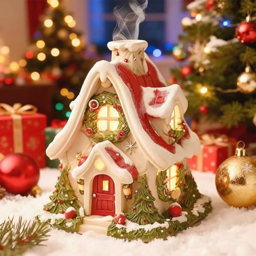Weihnachtshäuser, Räucherhäuschen, Weihnachtsdekoration,...