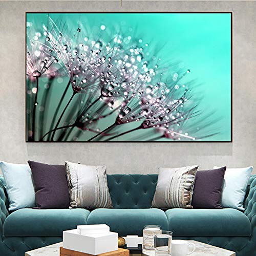 Toile Art Prints Fleur Rosée | Toile Mur Art Photo Deco 50x70