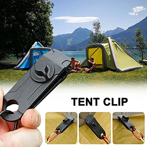 10PCS DIY Tarp Clamp Awning Tent Canopy Clamp Clip Snap Canvas Anchor Gripper Caravan Jaw Grip Trap Tighten Woodworking… - Image 3