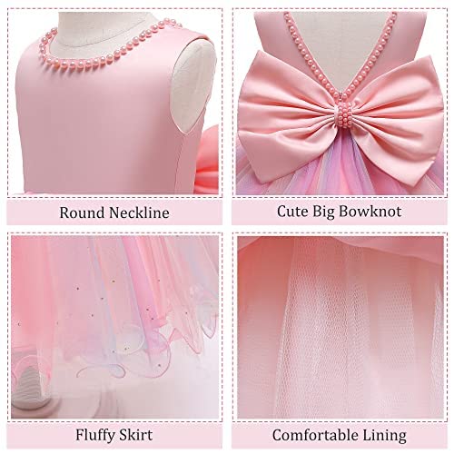 Lzh Baby Girl Dresses 12-18 Months, Christening Dresses For Baby Girl Party Dress,Baby Girls' Special Occasion Dress Shrimp Pink #TOP6