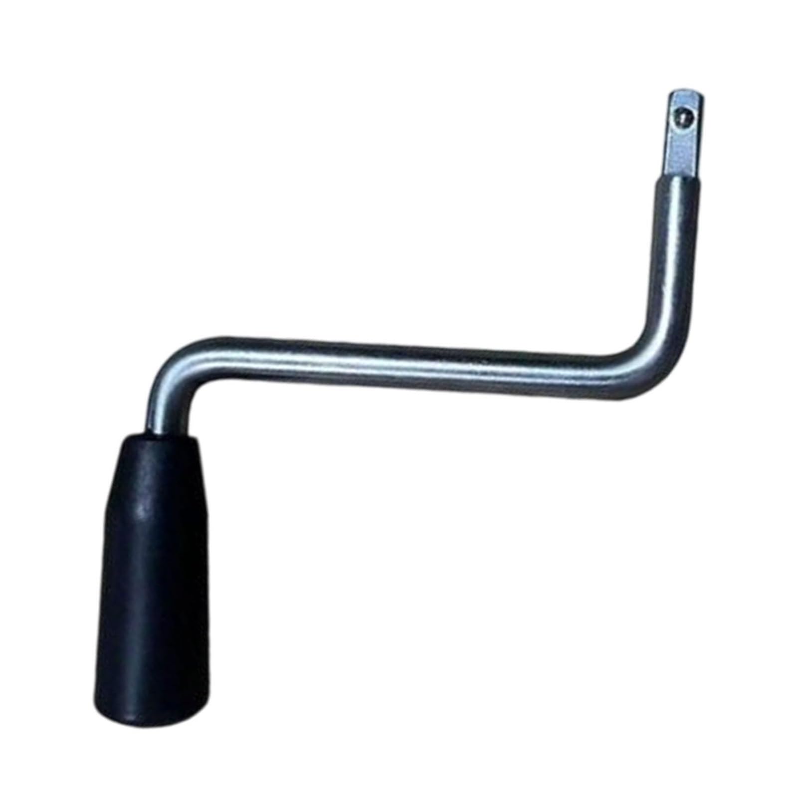Manivela para tractor de metal con agarre ergonómico universal