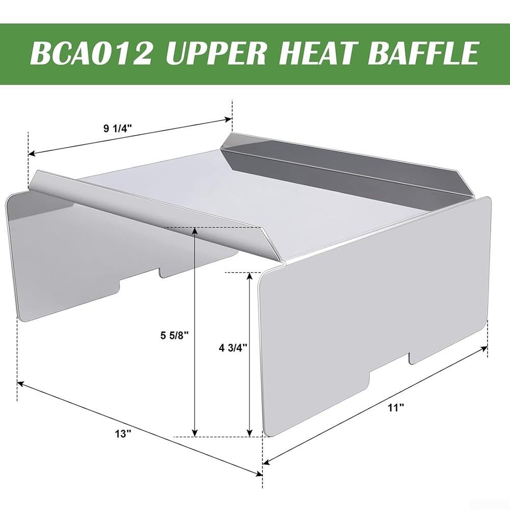 Piastra Diffusore per calore per acciaio per BCA012 - Griglia Cottura Uniforme Ruggine Accessorio Forno Ricambio