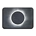 Produktbild Hectwya Black Solar Eclipse Indoor Bathroom Mats FrontDoor Mat