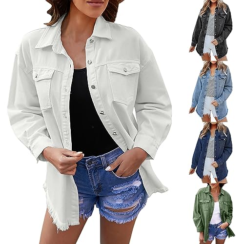 Haut chemise en jean femme fini les vestes rigides et lourdes