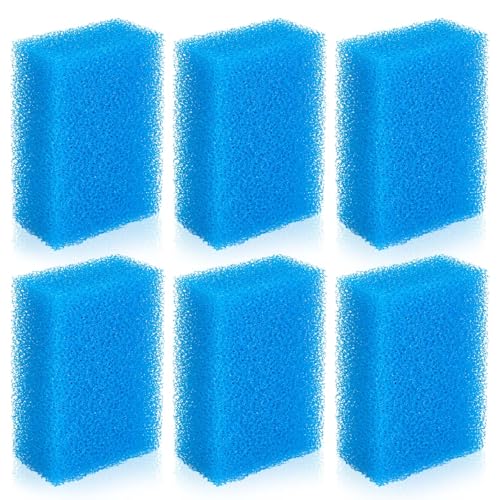 Image of Threlaco 6 Pack Foam Filters Compatible with AquaClear 70 Power Filter, Aquarium Foam Insert, Replacement Sponge Pads for Use in Freshwater & Saltwater Aquarium