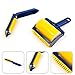 SportsMax Omnipotent Versatile Sticky Cleaner Picker Pet Hair Crumbs Lint Reusable Washable Roller Brush (Medium, Yellow)