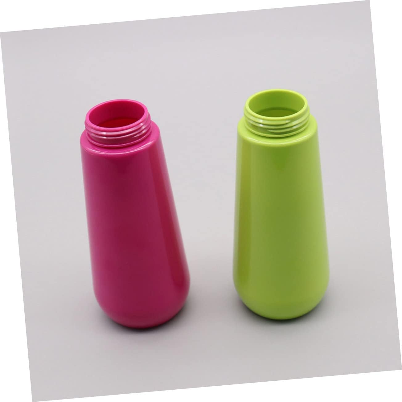 Beavorty 6pcs Hair Dye Bottle Travel Hair Comb Applicator Salon Coloring Dispenser Random Color