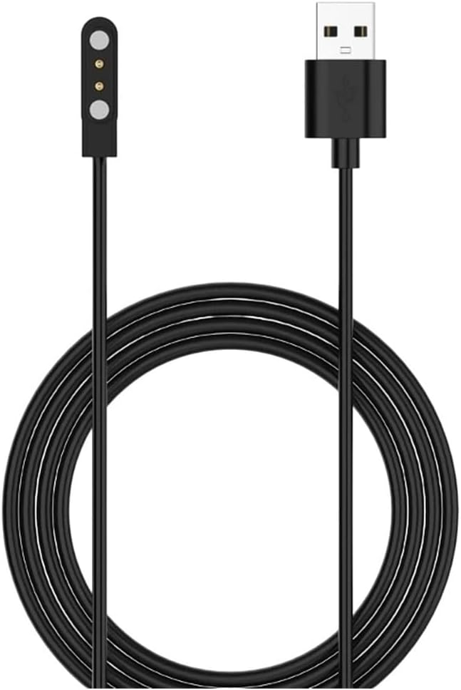 USpB Charging Cable Smairt VVatch Replacement Magniticic Charrger Dock for Kieslect Smairt VVatch K10 K11 SmairtVVatch Accessories 0.6/1M New 2026 Electronic & Accessories