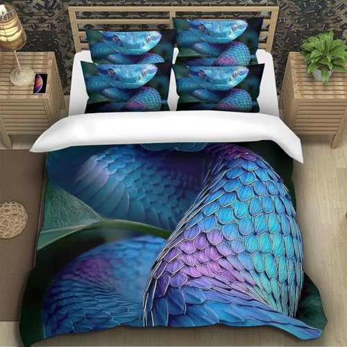 Housse de couette hypoallergique avec fermeture éclair lit double