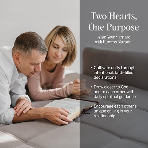 Image of Christian Marriage Affirmation & Bible Verse Cards for Couples - 2 Decks of 30 Daily Declarations with Wood Stands to Strengthen Faith, Love & Devotion - Spiritual Gift for Marriage Prayer, Meditation & Encouragement