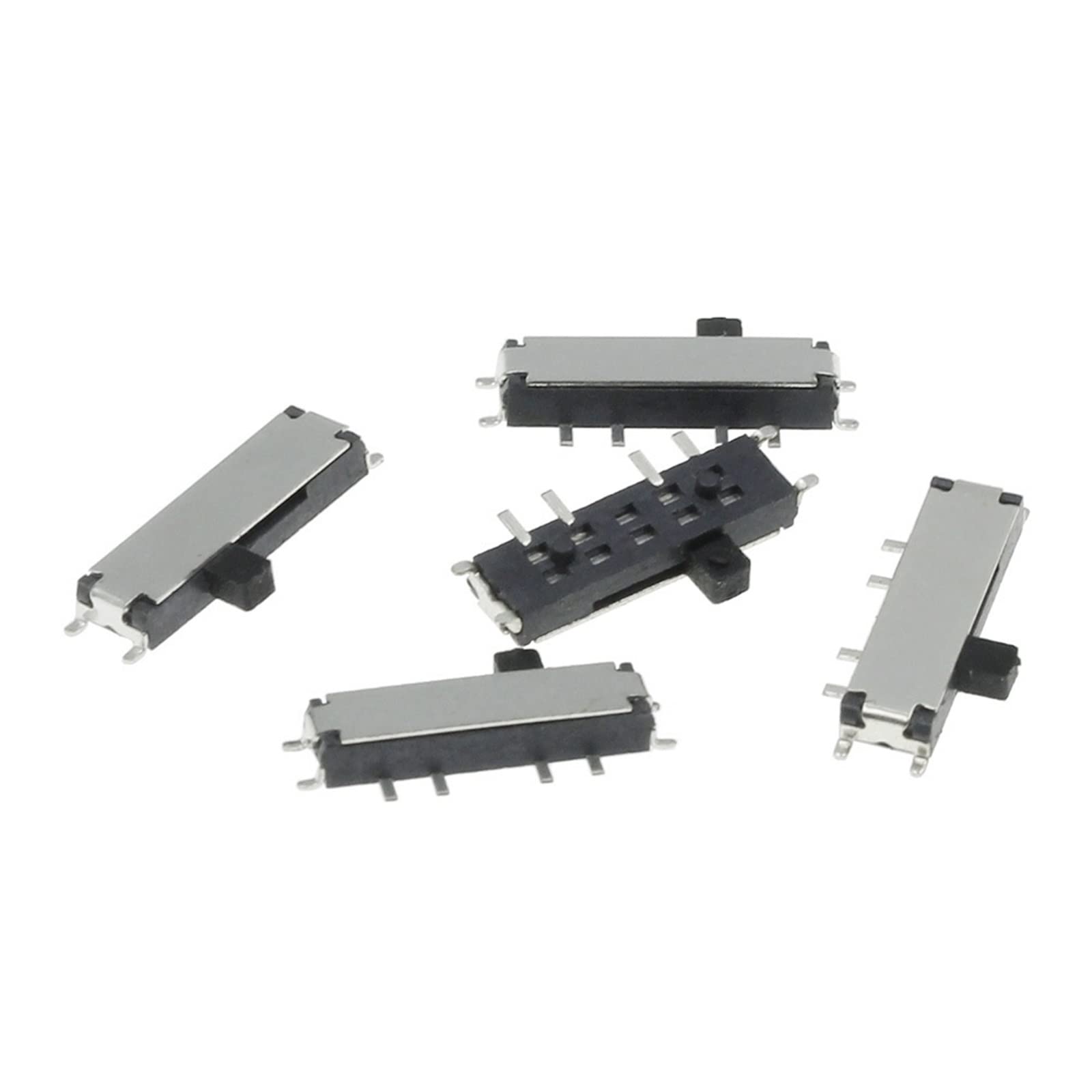 JFQOWCMP MSK-12C03-07 8Pin Toggle Switche Micro SMD on-Off-on 1P2T Switch Side-Slide