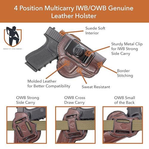 Maxx Carry 4-Way Leather Holster