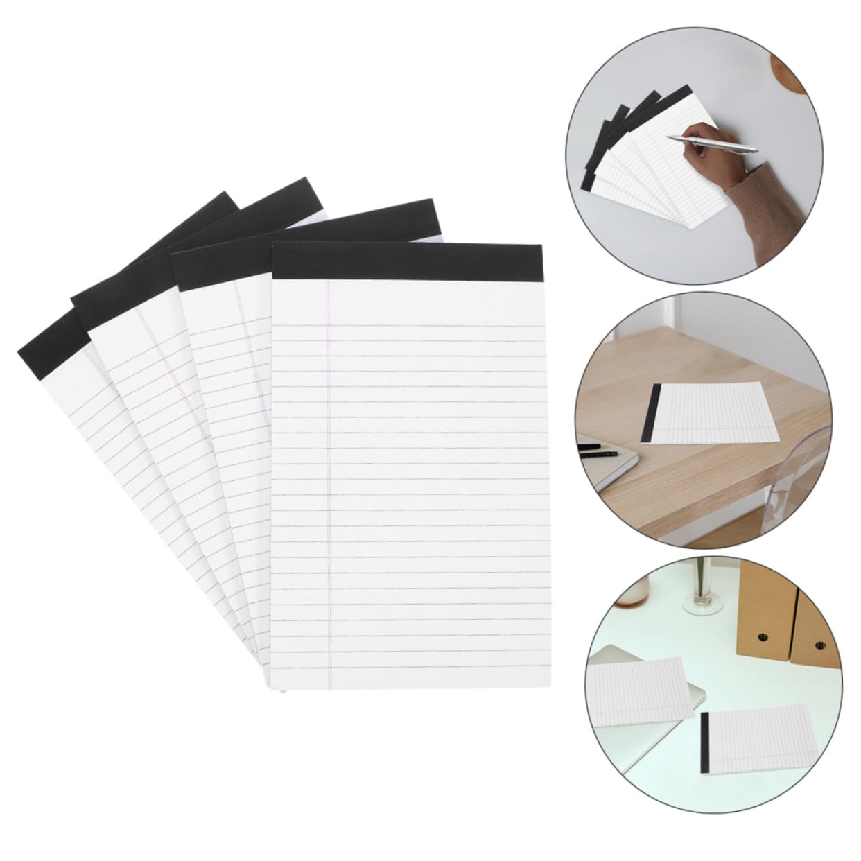 DOITOOL 8pezzi Blocco Note Righe Strappabile Data Carta Spessa Facile Scrivere Blocco Note Portatile Per Appunti e Pianificazione