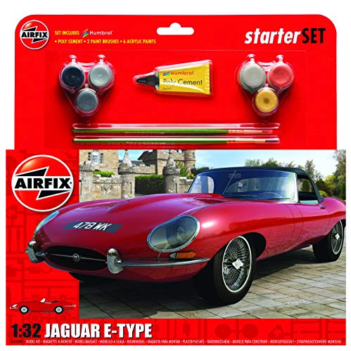 Price comparison product image Airfix A55200 Jaguar E-Type Starter Set