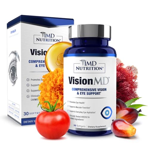 1MD Nutrition VisionMD Eye Vitamin CARMIS - Eye Supplement for