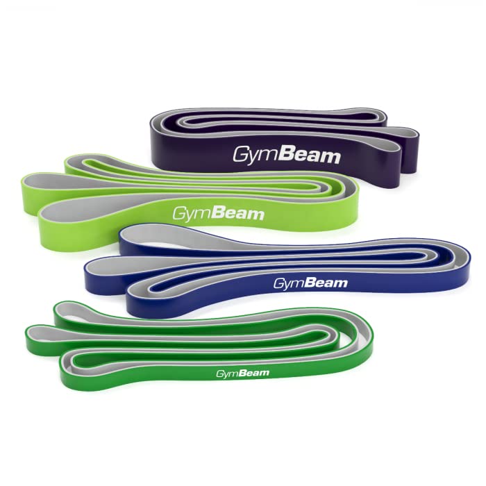 Set 4 Fasce Elastiche Fitness - Resistance Band Per Allenamento | Yoga, Pilates, Palestra | Con Borsa - Foto 4