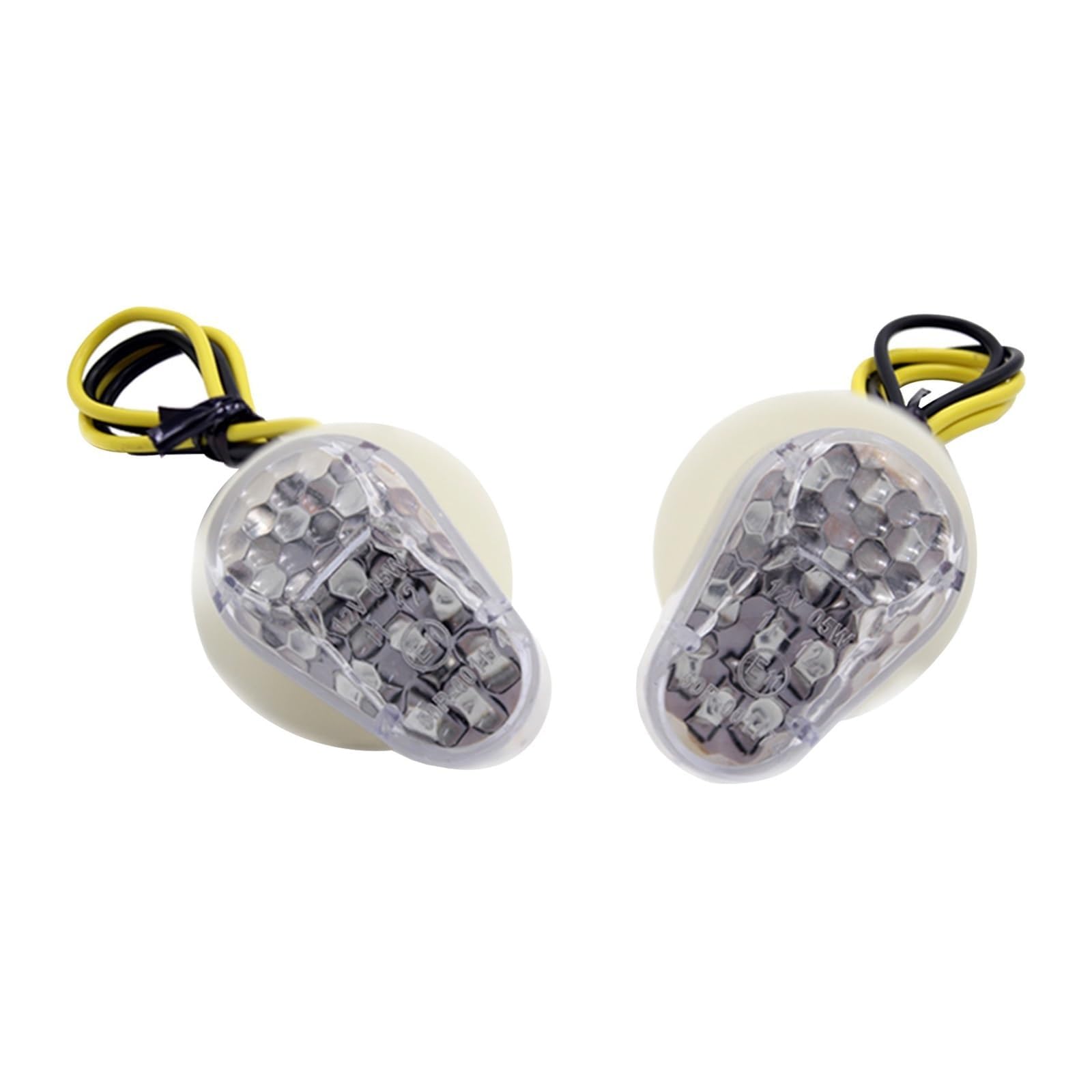 Mini uniwersalne wskaźniki Dla Yamaha FZ6S Dla Fazer 600 2004-2010 Kierunkowskazy motocyklowe 12 V Kierunkowskazy motocyklowe Wskaźnik LED Migający Photoflash