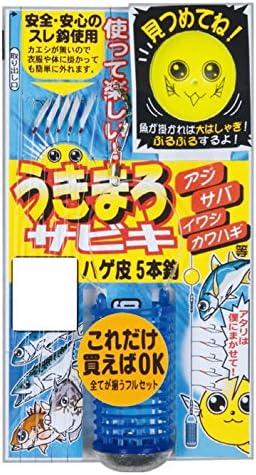 Gamakatsu Ukimaro Sabiki Bald Skin UM101 No. 6 - Harris 1.45450-6-1-07