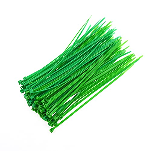 100pcs 2.5 * 100mm 2.5 * 150mm 2.5 * 200mm Self Locking Nylon Cable Zip Ties (Black 100Pcs,2.5X150mm)