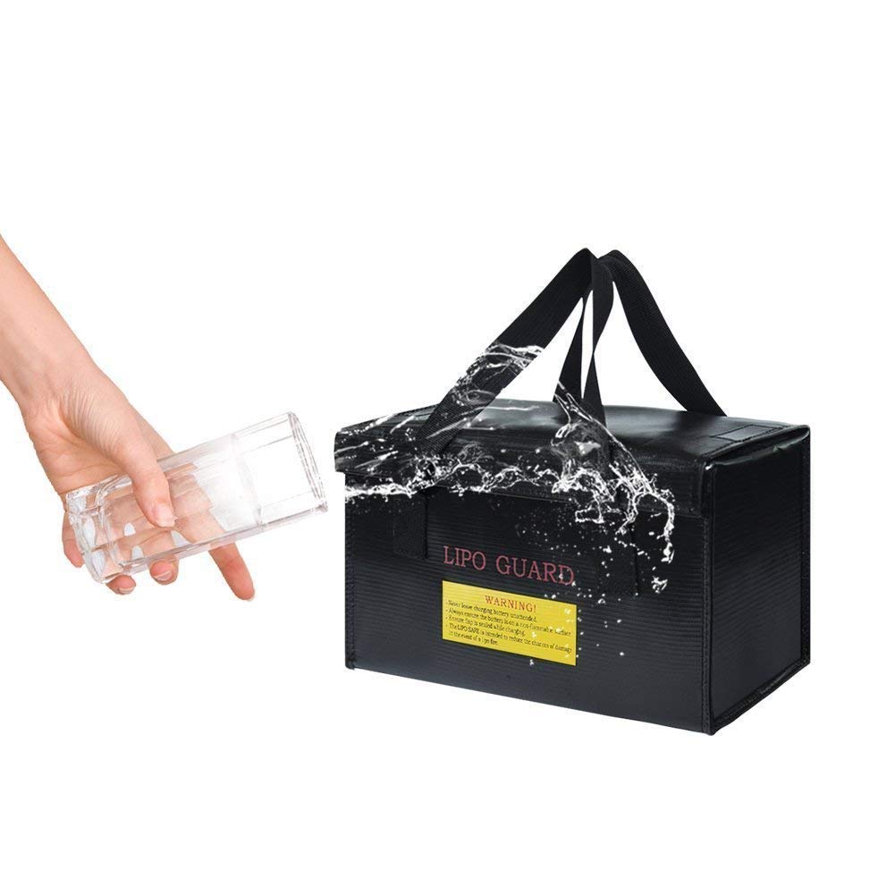 Sac De Sécurité Ignifuge Pour Batteries Lipo YUNIQUE - Protection Anti-Explosion 300x230 Mm