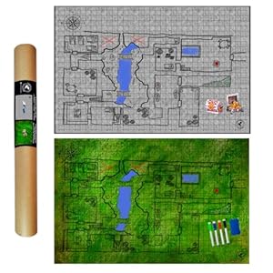 Power Beast Dungeon 2X Grid Spielmatte Set