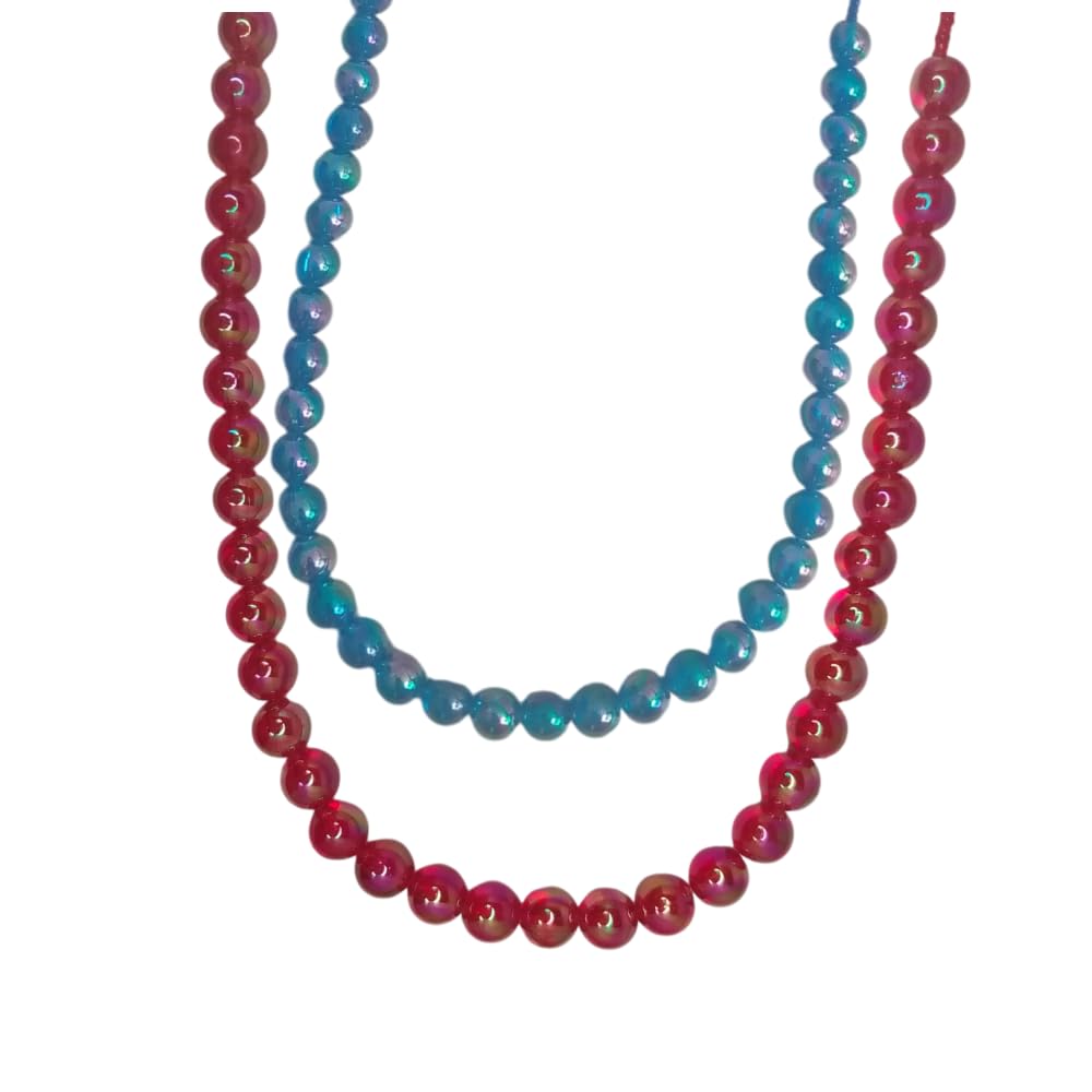 See full amazon price history chart for Set of 2 Glass Beaded Necklace Set for Girls and Women | Combo Set (Blue, Red) Set of 2 Glass Beaded Necklace Set for Girls and Women | Combo Set (Blue, Red) (B0DDTGTNP5) Amazon Price History, Amazon Price Tracker