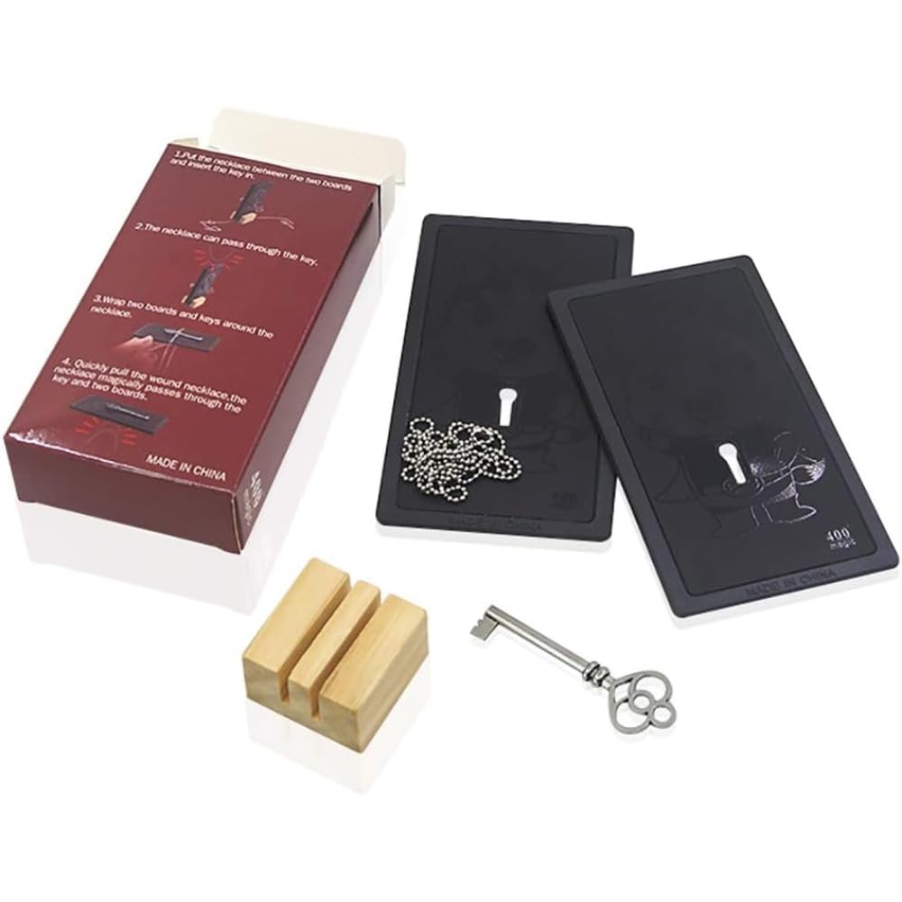 Magic Chain Magic Tricks Close up Stage Illusions Mentalism Magic Gimmick Accessories Beginner Magician Magic Props
