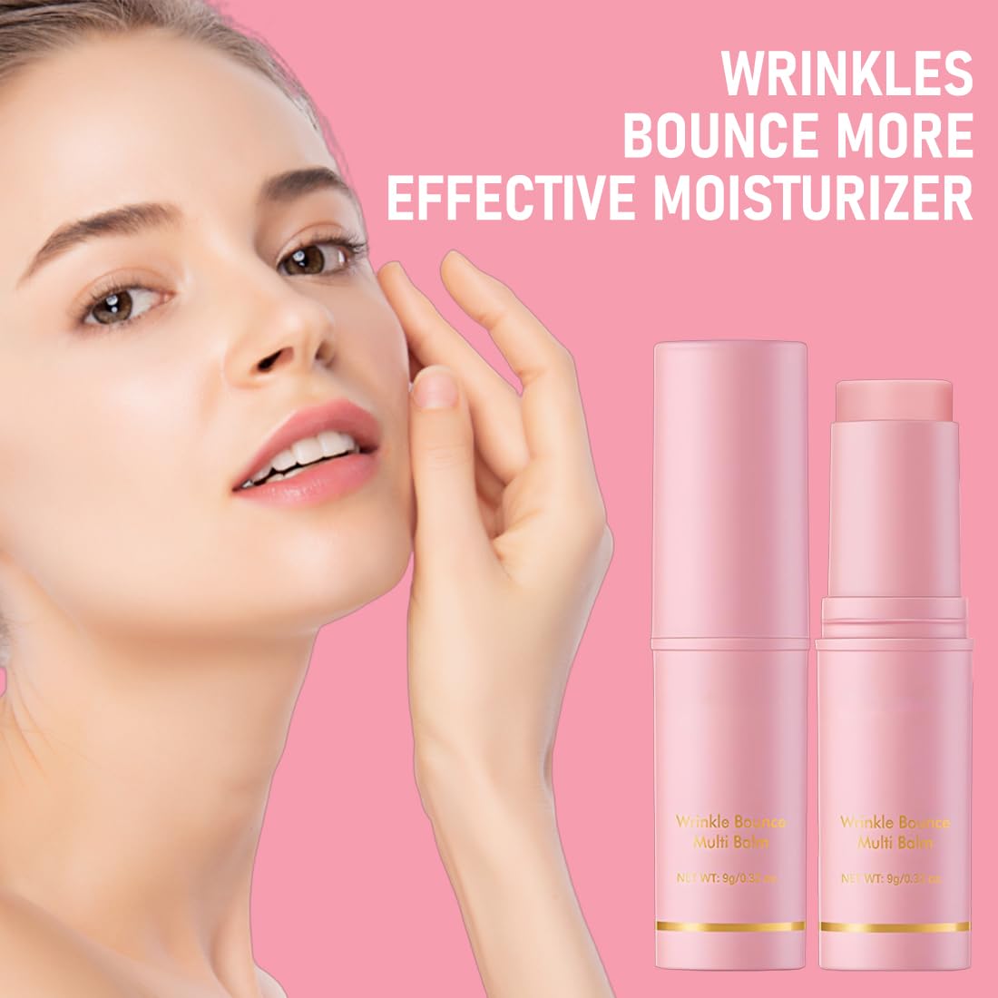2PCS Collagen Wand, The Wrinkle Pure Collagen Wand for Face Eye & Lips - Image 2