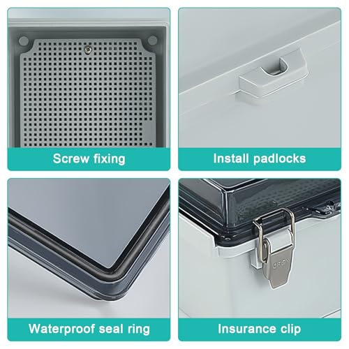Boîte de jonction étanche IP65 transparente pour câblage extérieur sûr - 4