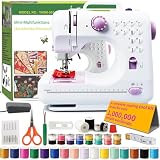 BRICH Mini Nähmaschine für Anfänger, 12 Stiche