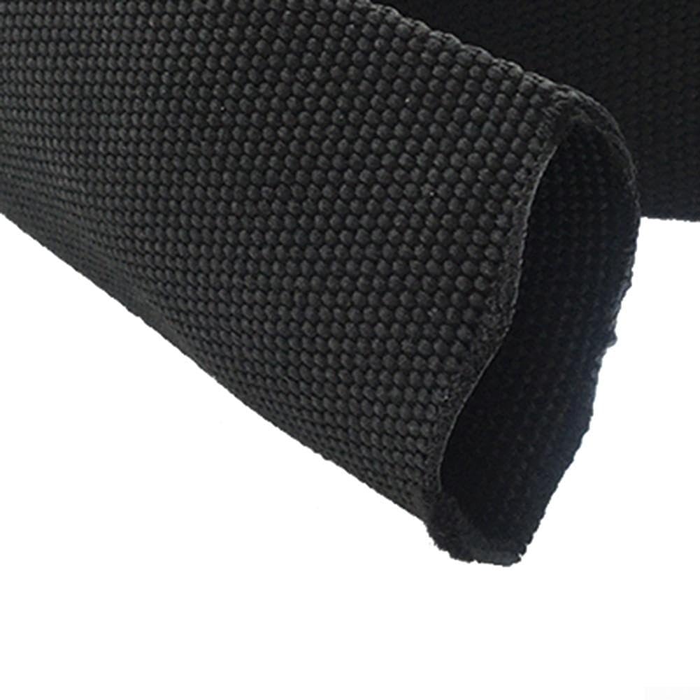 Nylonschlauch Hydraulikschlauch Schutzschlauch Schwarz Flammhemmend Abdeckung für Schweißarbeiten Industrie 1 Stück(56MM)