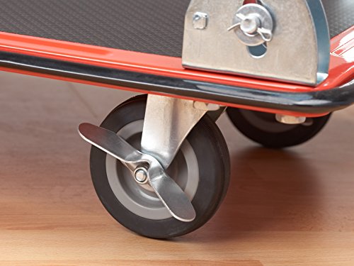 Diable pliable résistant 160kg avec chariot plateforme 150kg