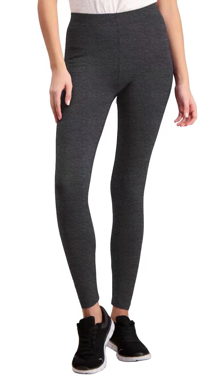 ELF KUCKUCK Leggings Damen Baumwolle Blickdichte Leggins Hose