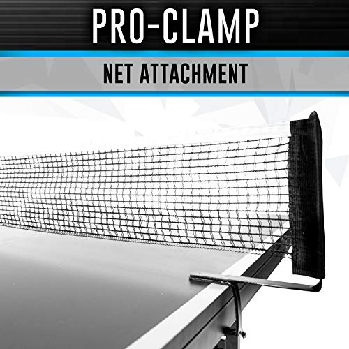 Franklin Sports Optima Mid Sized Table Tennis Table - Attach Net and Play - Indoor Apartment Sized Table for All Level Table Tennis Players - image 5