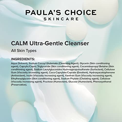 Paula's Choice CALM Ultra-Gentle Cleanser, Gentle Face Wash to Remove Makeup & Impurities, Suitable for Sensitive Skin - Image 4