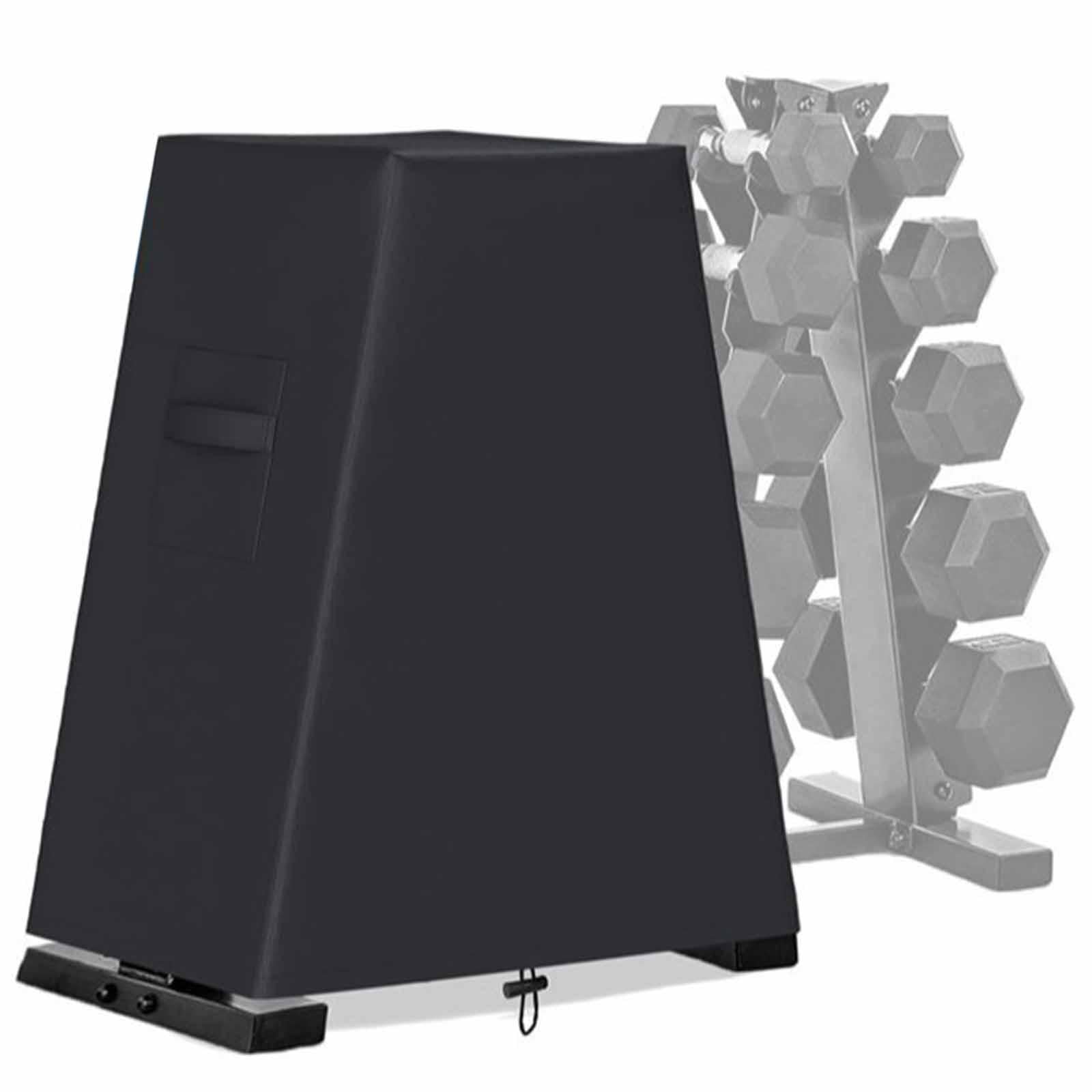 rockible Dumbbell Rack Cover, Schutzhülle für Hantelständer, Hantelablage-Abdeckung Staub- und Wasserabweisend, Anti-Kratzer-Dumbbell-Rack-Schutzhülle für Fitnessstudio